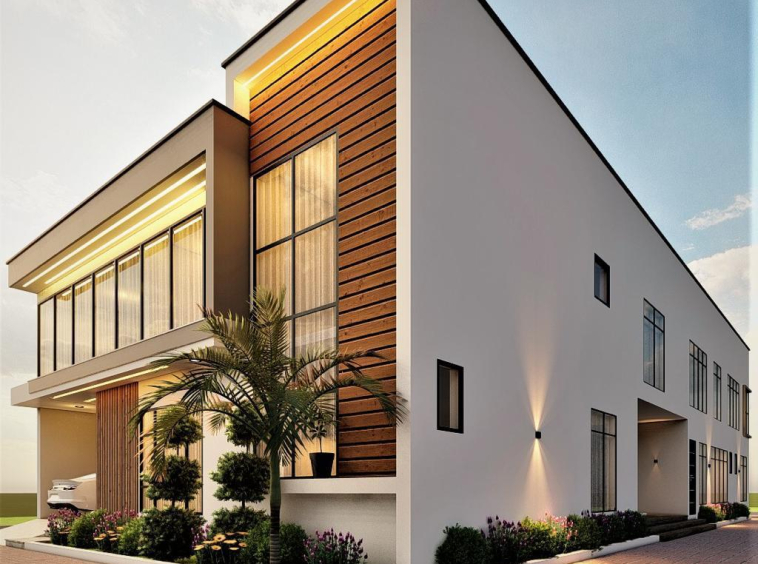 Newly built 4units of 2bedroom flat semi detached