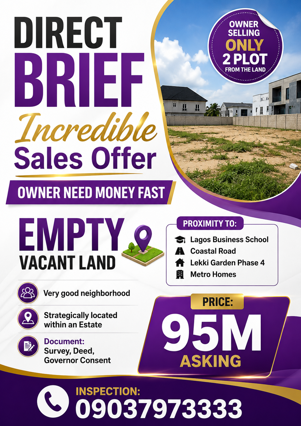 ajag ofefre INCREDIBLE SALES OFFER OWNER NEEDS MONEY FAST!