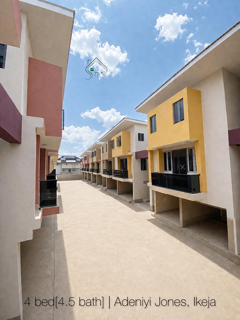 t1 1 PROPERTY TO LET *NEWLY BUILT 18Unit Of LUXURY 4BEDROOM TERRACE DUPLEX WITH BQ.