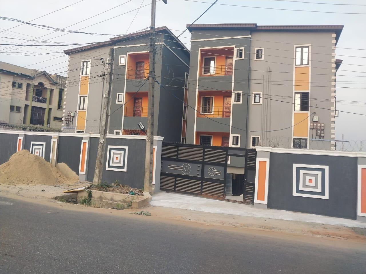 gbagada sale 3 bedroom flat (with a room BQ attached) all ensuite and visitor’s toilet with at Gbagada