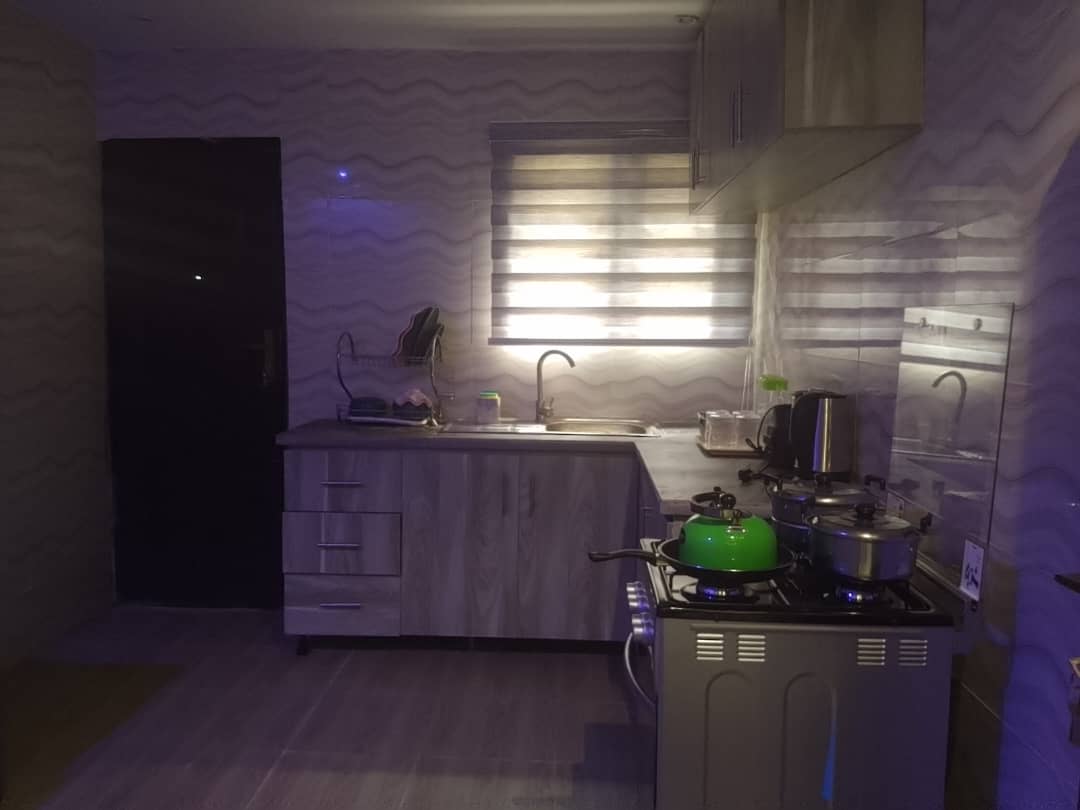 kitchen 3 2 Bedroom Luxury Service Apartment/ Short let